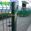 Beschichtete galvanisierter faltender verschweißter Zaun ISO 9001 PVCs